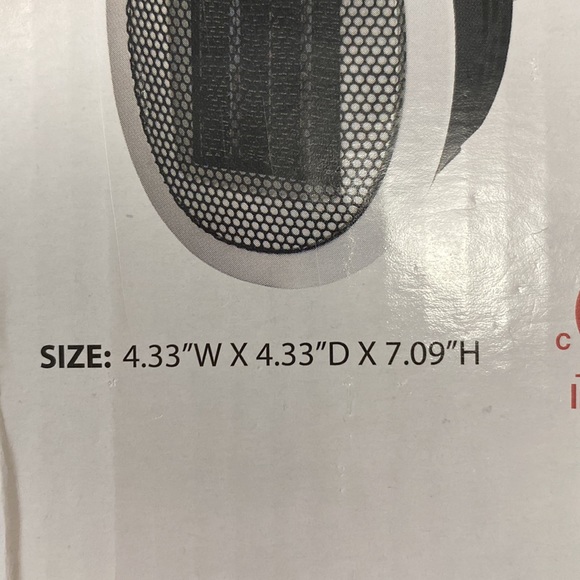 💞PERSONAL ELECTRIC CERAMIC HEATER💞 - Picture 3 of 4